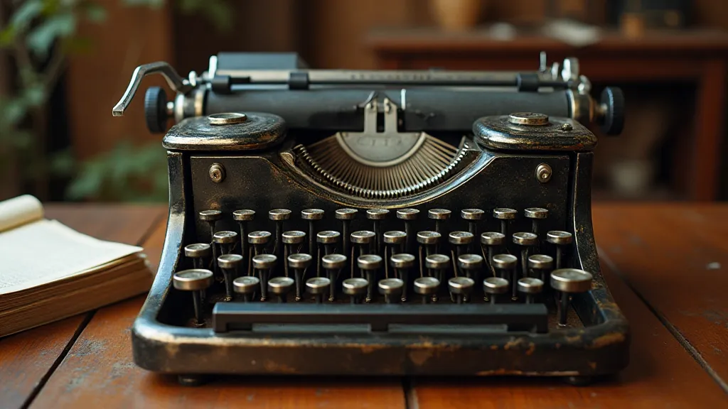Restored Olympia typewriter