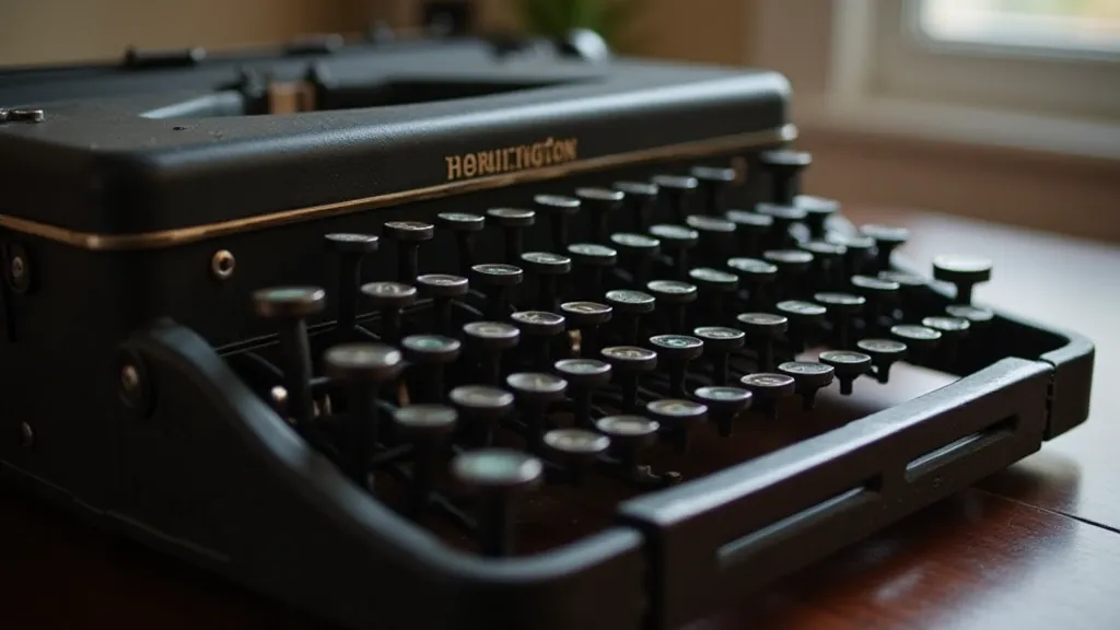 Restored Remington No. 12 typewriter
