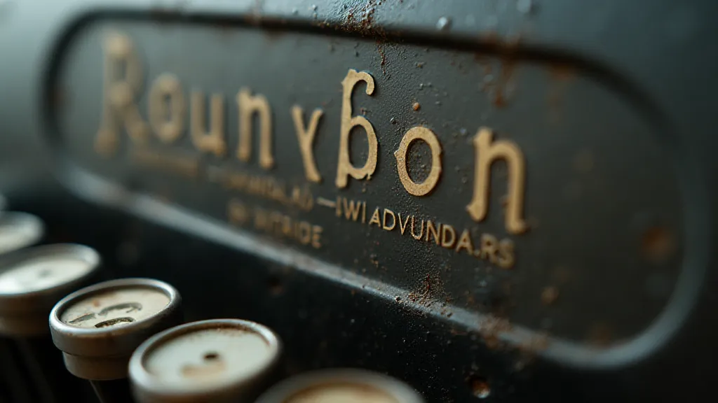 Remington typewriter serial number