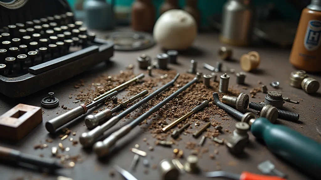 Typewriter Restoration Workbench